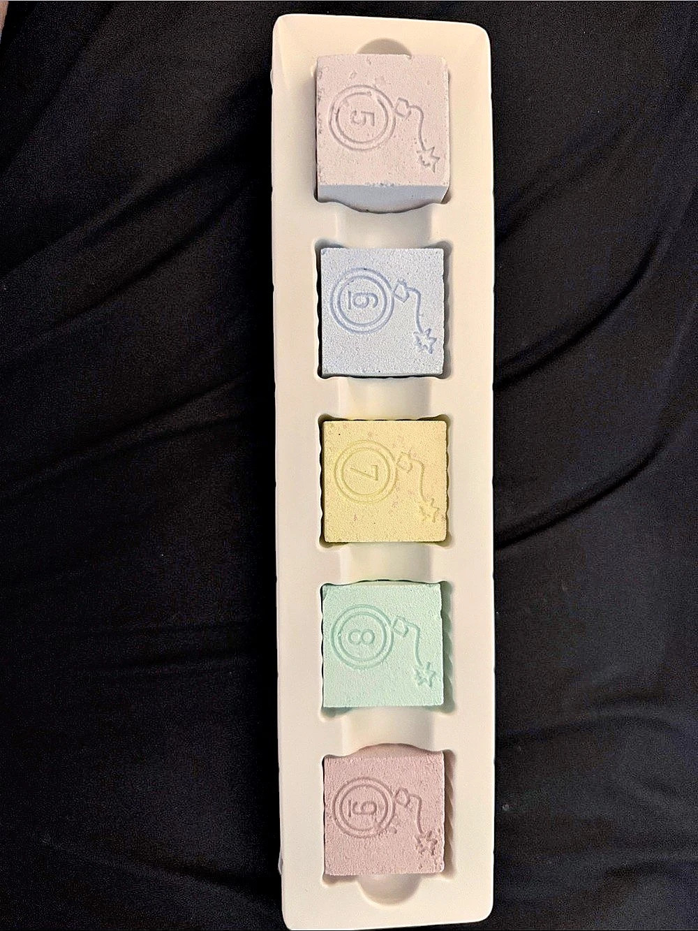 Bomb party unrevealed OG rainbow sleeve size 5, six, seven, eight, and nine